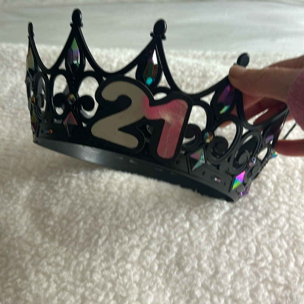 21st birthday crown